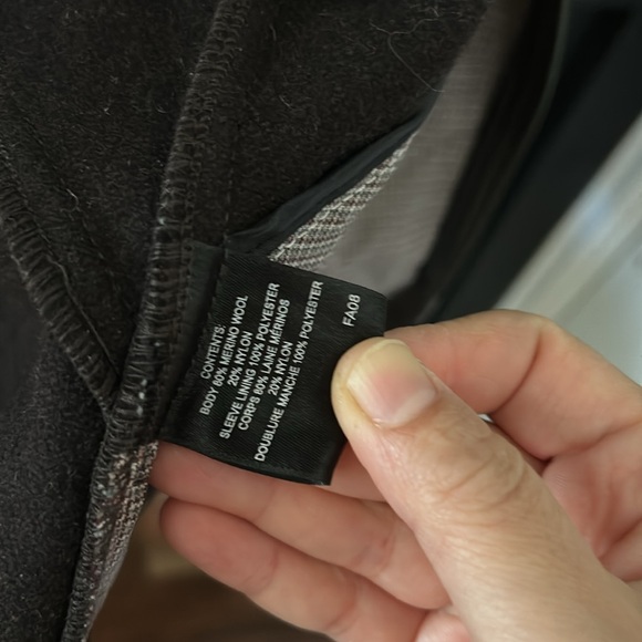 VINTAGE Smartwool Zip Front Wool Nylon Blend Jacket. Size M - Picture 7 of 11